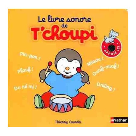 Livre Sonore de Tchoupi