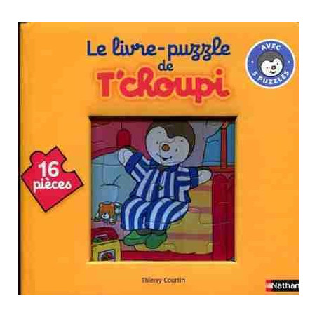 Livre Puzzle de T Choupi 16 pieces