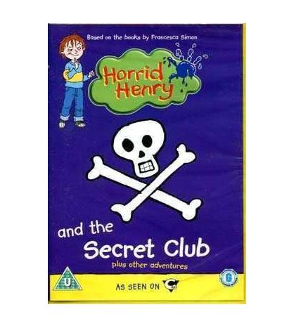 Horrid Henry and the Secret Club DVD