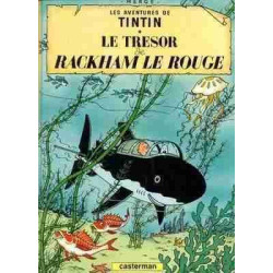 Aventures de Tintin 12 : Tresor de Rackham le Rouge