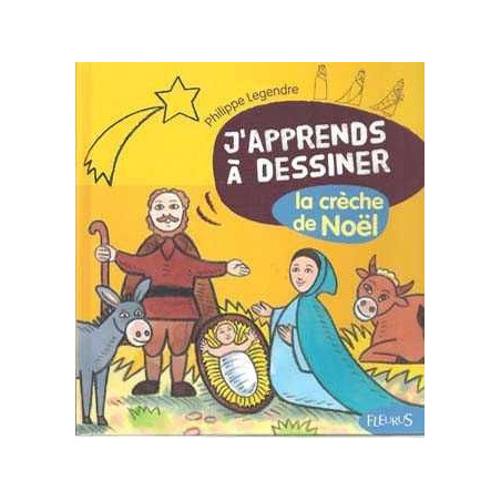 Apprends A Dessiner La Creche De Noel