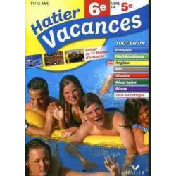 Hatier Vacances 6eme