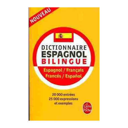 Dictionaire Livre de Poche Frances Español , vv