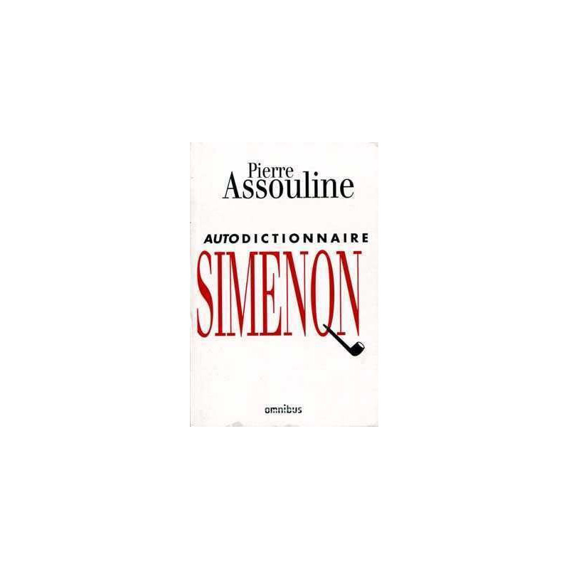 Autodictionnaire Simenon