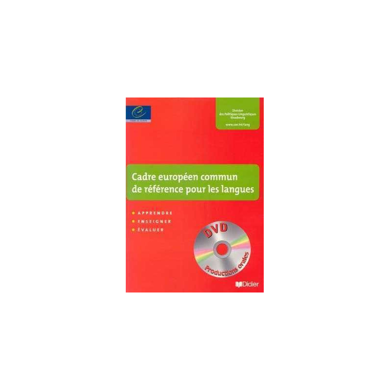 Cadre Europeen Commun de Reference pour les Langues + DVD