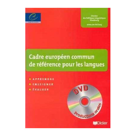 Cadre Europeen Commun de Reference pour les Langues + DVD