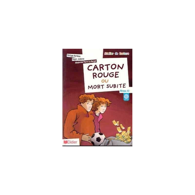 Carton Rouge ou Mort Subite A2 + cd audio