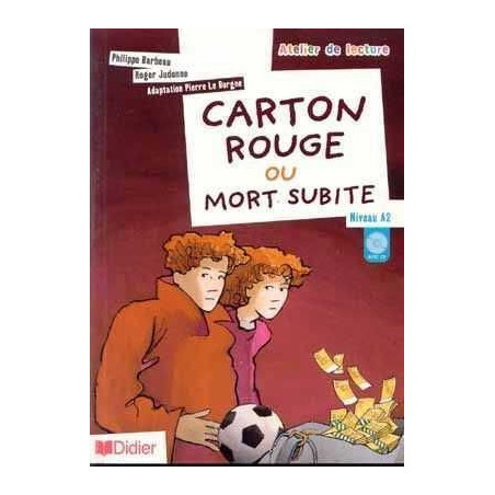 Carton Rouge ou Mort Subite A2 + cd audio