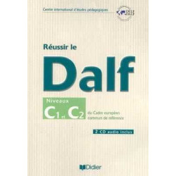 Reussir la DALF C1-C2 + cd audio (2)