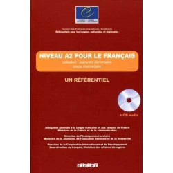 Referentiel : Niveau A2 pour le Français + cd audio