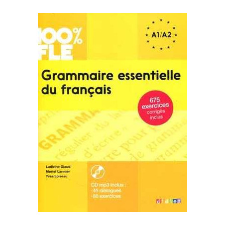 Grammaire essentielle du français A1/A2+ Cd + corrige