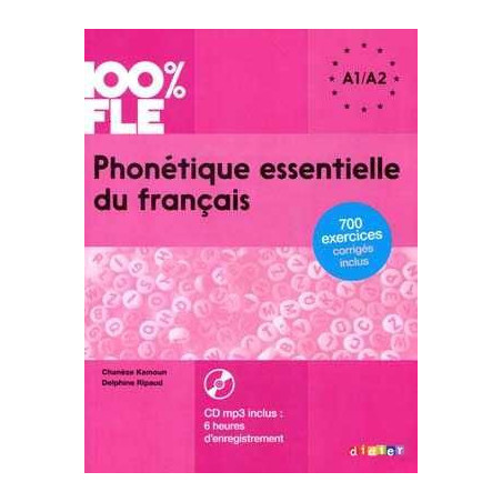 Phonetique Essentielle du Français A1/A2 + cd mp3