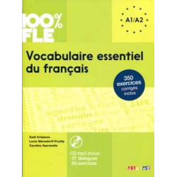 Vocabulaire Essentiel du Francais A1+A2+ cd mp3 +corrige