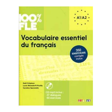 Vocabulaire Essentiel du Francais A1+A2+ cd mp3 +corrige