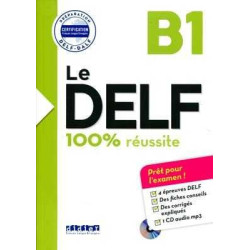 Delf B1 100 & Reussite livre+cd mp3