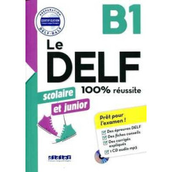 Delf B1 Scolaire et Junior N/E+cd +soluciones