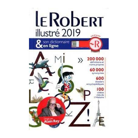 Robert illustre 2019  et son dictionnaire en ligne