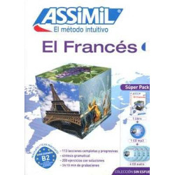 Metodo Intuitivo Frances Assimil Libro + Mp3 + Cd Audio