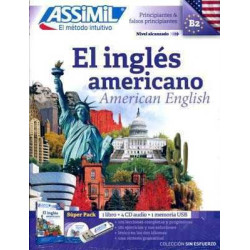 Ingles Americano Pack + 4CD + USB