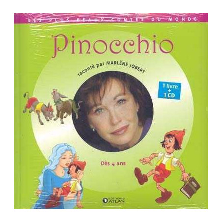 Plus Beaux Contes du Monde : Pinocchio + cd audio