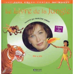 Plus Beaux Contes du Monde : Livre de la Jungle + cd audio