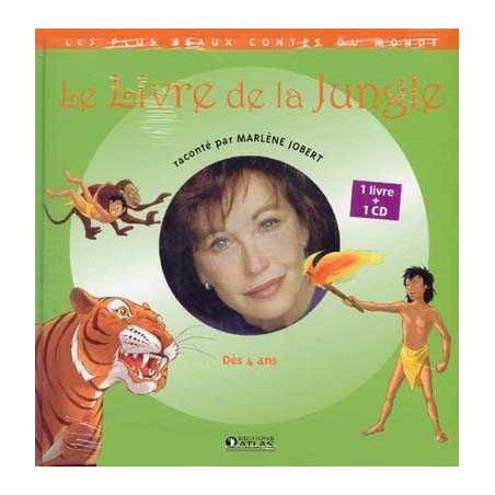 Plus Beaux Contes du Monde : Livre de la Jungle + cd audio