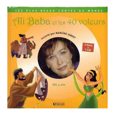 Plus Beaux Contes du Monde : Ali Baba et les 40 Voleurs + cd audio