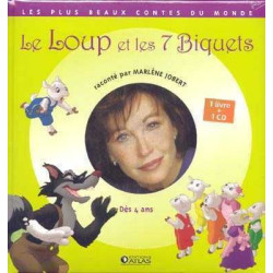 Plus Beaux Contes du Monde : Loup et le 7 Biquets + cd audio