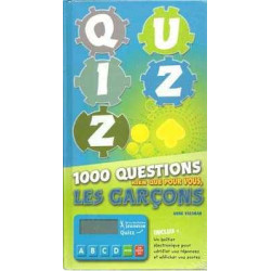 Quiz 1000 Questiona  Les Garçons + Boitier Electronique