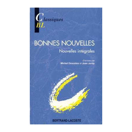 Bonnes Nouvelles Nouvelles Integrales  (2015/16)