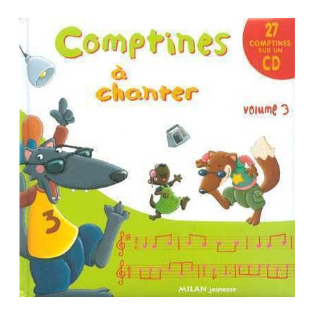 Comptines a Chanter 3 + cd audio