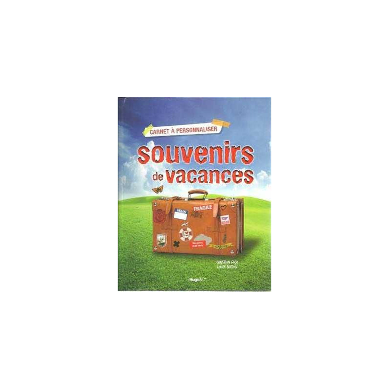 Souvenirs De Vacances Carnet A Personaliser