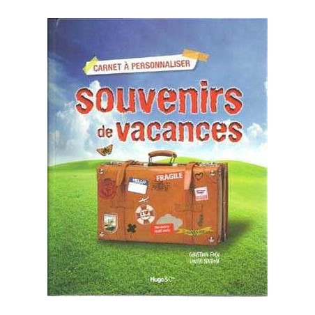 Souvenirs De Vacances Carnet A Personaliser