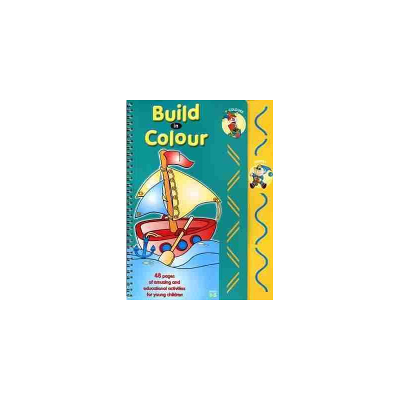 Build in Colour (48  pages activities young children)