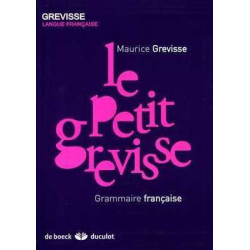 Petit Grevisse Grammaire Française