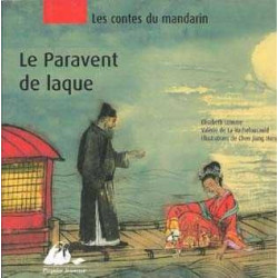 Paravent De Laque Contes Du Mandarin