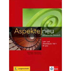 Aspekte Neu B1+ 1 Kursbuch  + Arbeitsbuch + cd