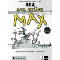 Neu Grune Max 2 , A2 Arbeitsbuch + cd audio