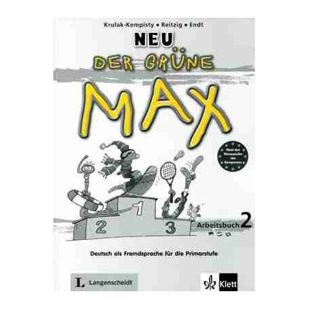 Neu Grune Max 2 , A2 Arbeitsbuch + cd audio