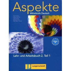 Aspekte 2 Teil 1 B2+ Lehrbuch + Arbeitsbuch + Cd Audio