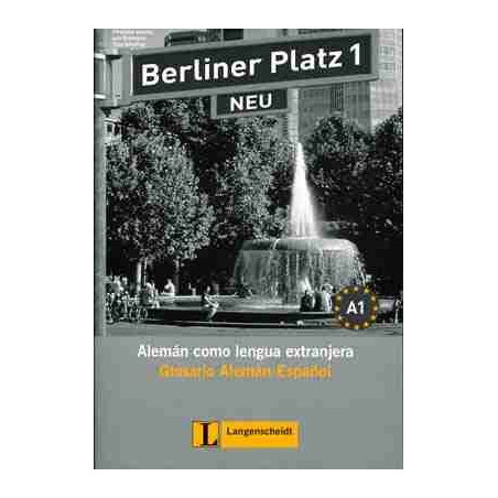 Berliner Platz Neu 1 A1 Glosario Spanisch