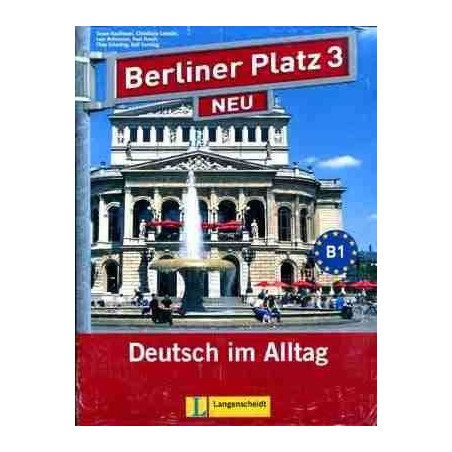 Berliner Platz Neu 3 B1 Kursbuch + Arbeitsbuch + cd audio (2)+ Landeskundeh