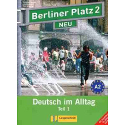 Berliner Platz Neu 2 A2 Teil 1 Kursbuch + Arbeitsbuch + cd audio