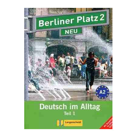 Berliner Platz Neu 2 A2 Teil 1 Kursbuch + Arbeitsbuch + cd audio