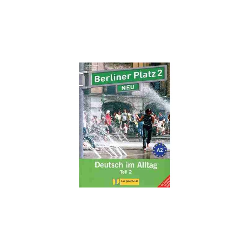 Berliner Platz Neu 2 A2 Teil 2 Kursbuch + Arbeitsbuch + cd audio