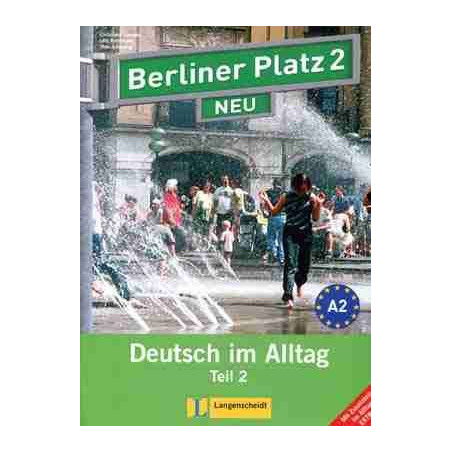 Berliner Platz Neu 2 A2 Teil 2 Kursbuch + Arbeitsbuch + cd audio