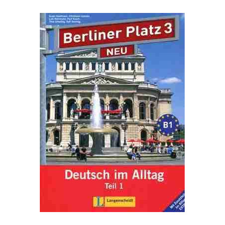 Berliner Platz Neu 3,B1 Teil 1 Kursbuch + Arbeitsbuch + cd audio (2)