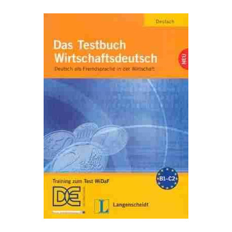 Testbuch Wirtschaft DAF B1-C2 Tests + cd audio economia conocimientos