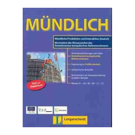 Mundlich A1-C2 + DVD ( Nivaustufen des Gemeinsamen Europaischen Referenzrahmens)