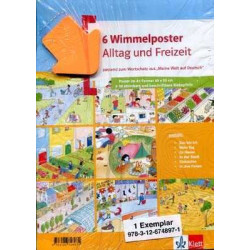 6 Wimmelposter Alltag und Freizeit